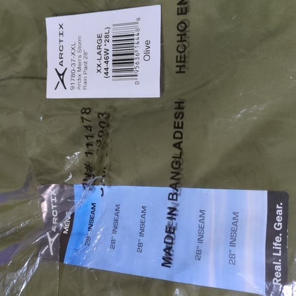 Arctix Men's Storm Rain Pants XXL - Picture 7 of 7